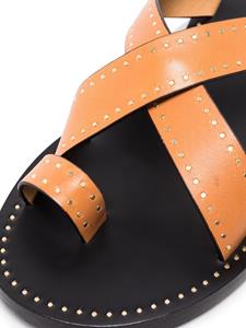 ISABEL MARANT Sandalen met open neus - Bruin