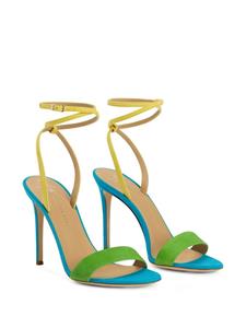 Giuseppe Zanotti Erwan stiletto sandalen - Groen
