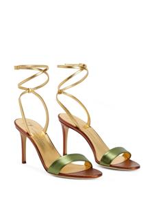 Giuseppe Zanotti Erwan metallic sandalen - Groen
