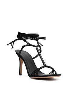 ISABEL MARANT Arja suède sandalen - Zwart