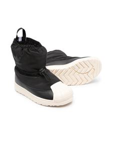 Adidas Kids Superstar laarzen met logoprint - Zwart