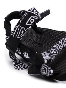Arizona Love Trekky bandana sandalen - Zwart