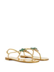 Giuseppe Zanotti Venice Beach sandalen - Goud