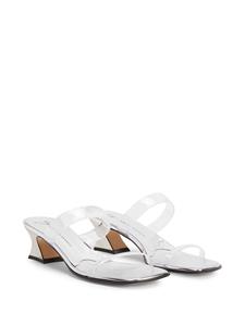 Giuseppe Zanotti Doorzichtige sandalen - Zilver