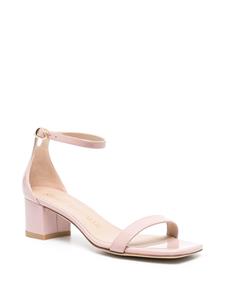 Stuart Weitzman Simplecurve sandalen met open neus - Roze