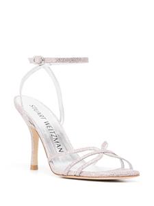 Stuart Weitzman Sandalen met kruisbandjes - Roze