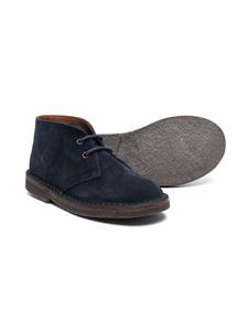 Pèpè Suède desert boots - Blauw