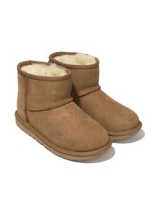 UGG Kids Ultra-Mini leren laarzen - CHE