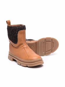 Pèpè Slip-on enkellaarzen - Bruin