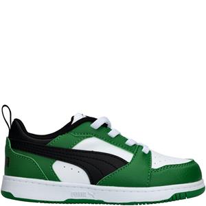 Puma Rebound V6 Lo Sneaker Jongens Groen