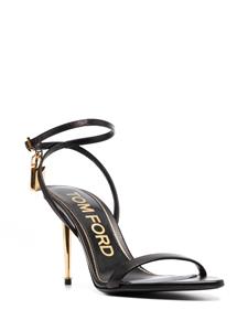 TOM FORD Sandalen met slot - 1N001 BLACK