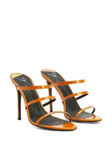 Giuseppe Zanotti Alimha leren sandalen - Oranje