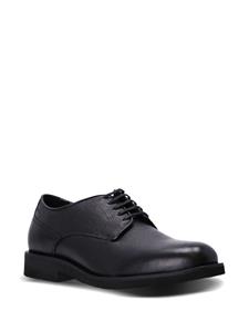BOSS Leren sneakers - Zwart