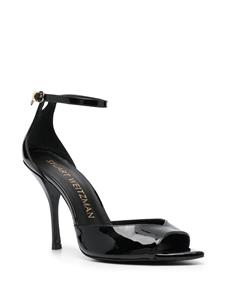 Stuart Weitzman Nudistjune leren sandalen - Zwart