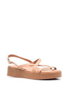 Ancient Greek Sandals Silia sandalen met kruisbandjes - Beige
