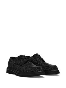 Dolce & Gabbana Derby schoenen verfraaid met kristal - 8S485