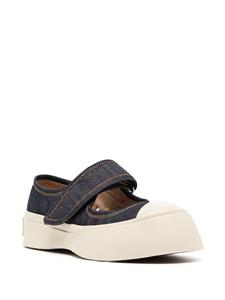 Marni Mary Jane denim sandalen - Beige