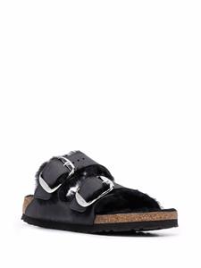 Birkenstock Arizona sandalen met dubbele bandjes - Zwart