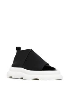 A.W.A.K.E. Mode Sandalen met ronde neus - Zwart