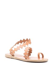 Ancient Greek Sandals Sandalen met gewelfde afwerking - Beige
