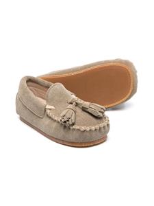 Pèpè Dario suède mocassins - Beige