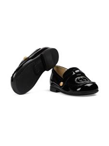 Gucci Kids Loafers met GG logo - Zwart