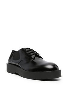 Jil Sander Derby schoenen met chunky zool - Zwart