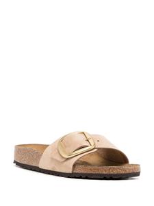 Birkenstock Madrid Big Buckle leren sandalen - Bruin