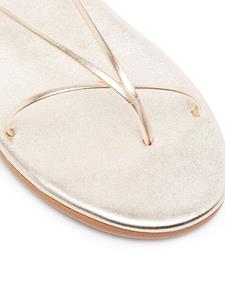 Ancient Greek Sandals Leren sandalen - Goud