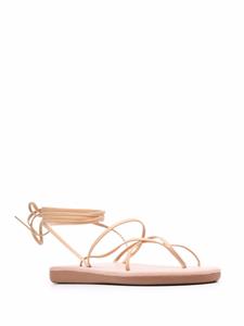 Ancient Greek Sandals String teenslippers - Beige