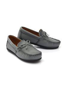 Moustache Loafers met striksluiting - Grijs