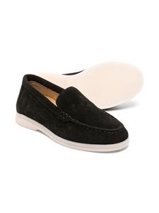 Scarosso Ludovico suède loafers - Zwart