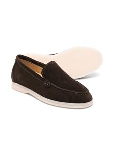 Scarosso Ludovica suède loafers - Bruin