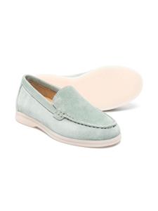 Scarosso Ludovica suède loafers - Groen