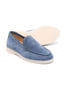 Scarosso Ludovico suède loafers - Blauw