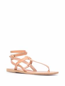 Ancient Greek Sandals Estia leren sandalen - Beige