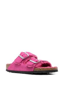 Birkenstock Arizona suède sandalen - Roze