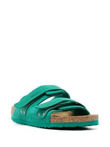 Birkenstock Uji sandalen met klittenband - Groen