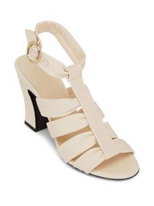 KHAITE Sandalen met meerdere bandjes - Beige