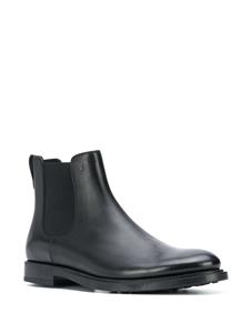 Tod's Leren enkellaarzen - Zwart