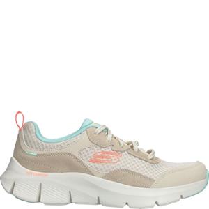 Skechers Flex Comfort Sneaker Jongens Blauw/Beige/Roze