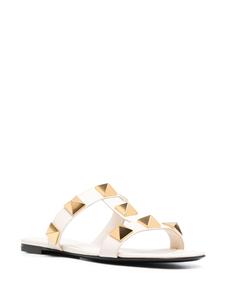 Valentino Roman muiltjes met studs - Beige