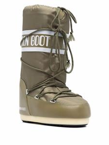 Moon Boot Kids Icon snowboots met veters - Groen