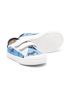 Pèpè Sneakers met klittenband - Blauw