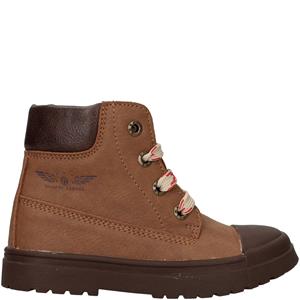 Shoesme Veterboot Jongens Cognac