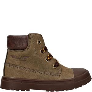 Shoesme Veterboot Jongens Groen