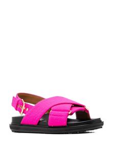 Marni Sandalen met gekruiste bandjes - Roze