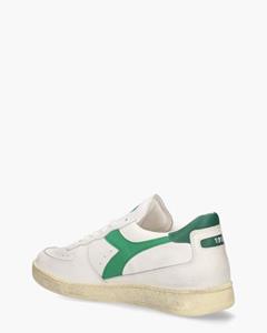 Diadora Heritage Mi Basket Low Used Wit/Groen