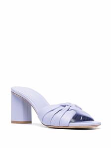 Emporio Armani Sandalen met gekruist bandje - Paars
