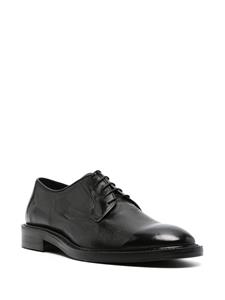 Paul Smith Leren derby schoenen - Zwart